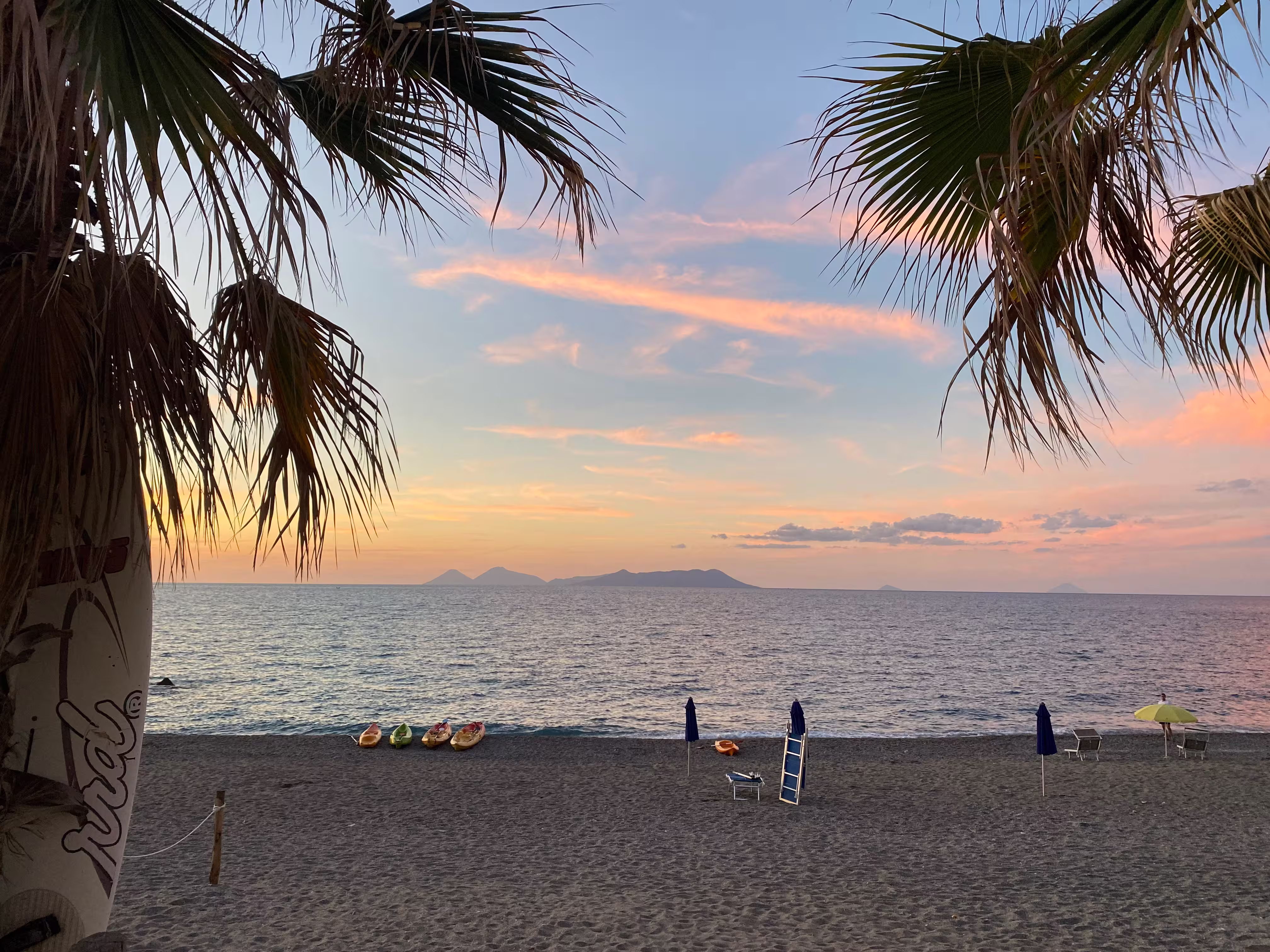 Grotte Beach vista
